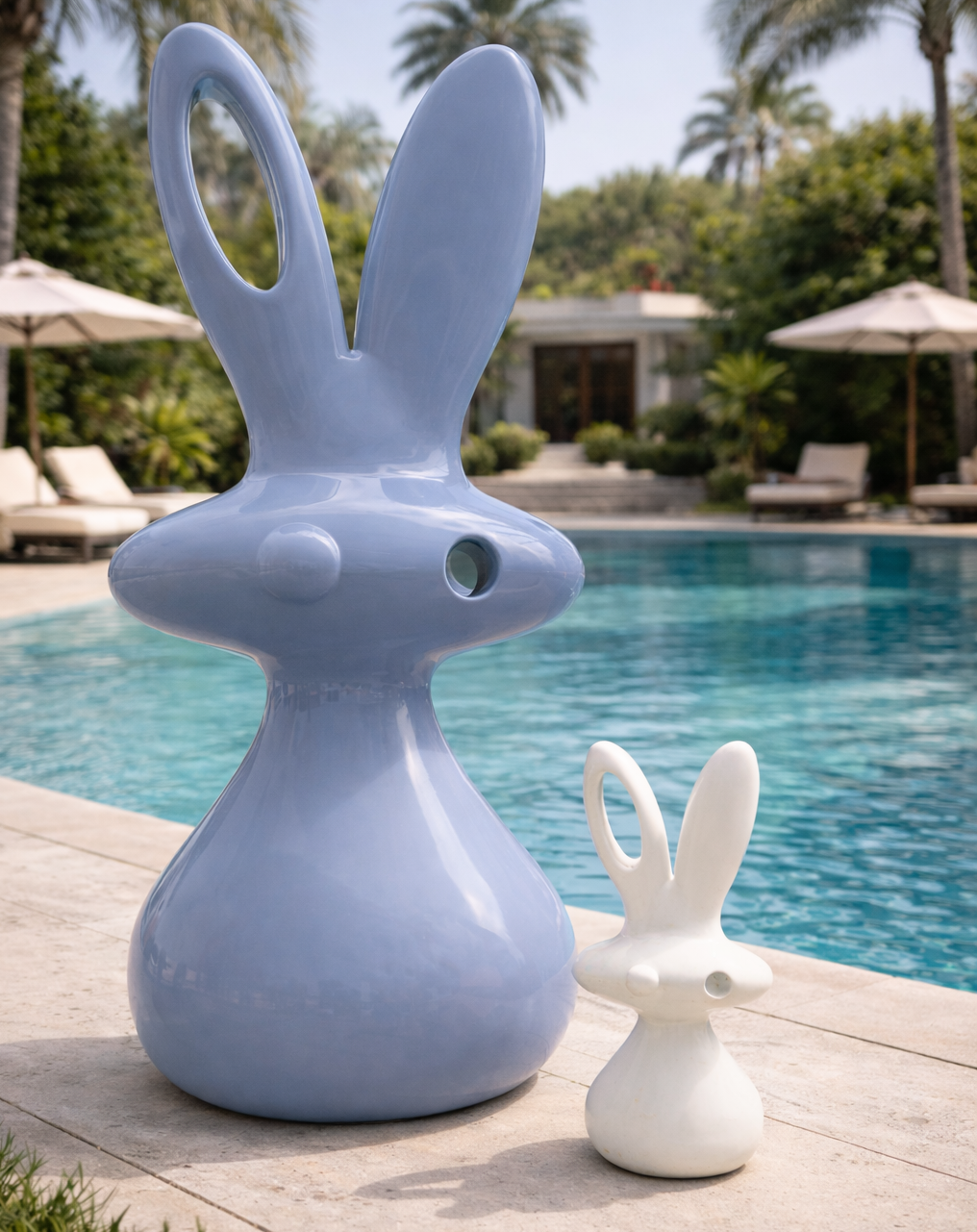Aki Kuroda - Cosmo Bunny - blue – Yoyo MAEGHT