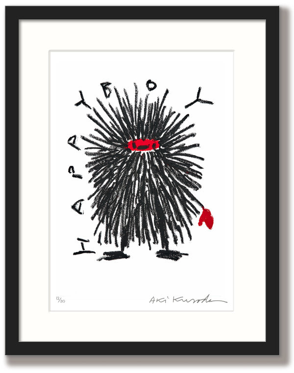 Aki Kuroda - Cosmo série - estampes avec cadres noirs/blancs