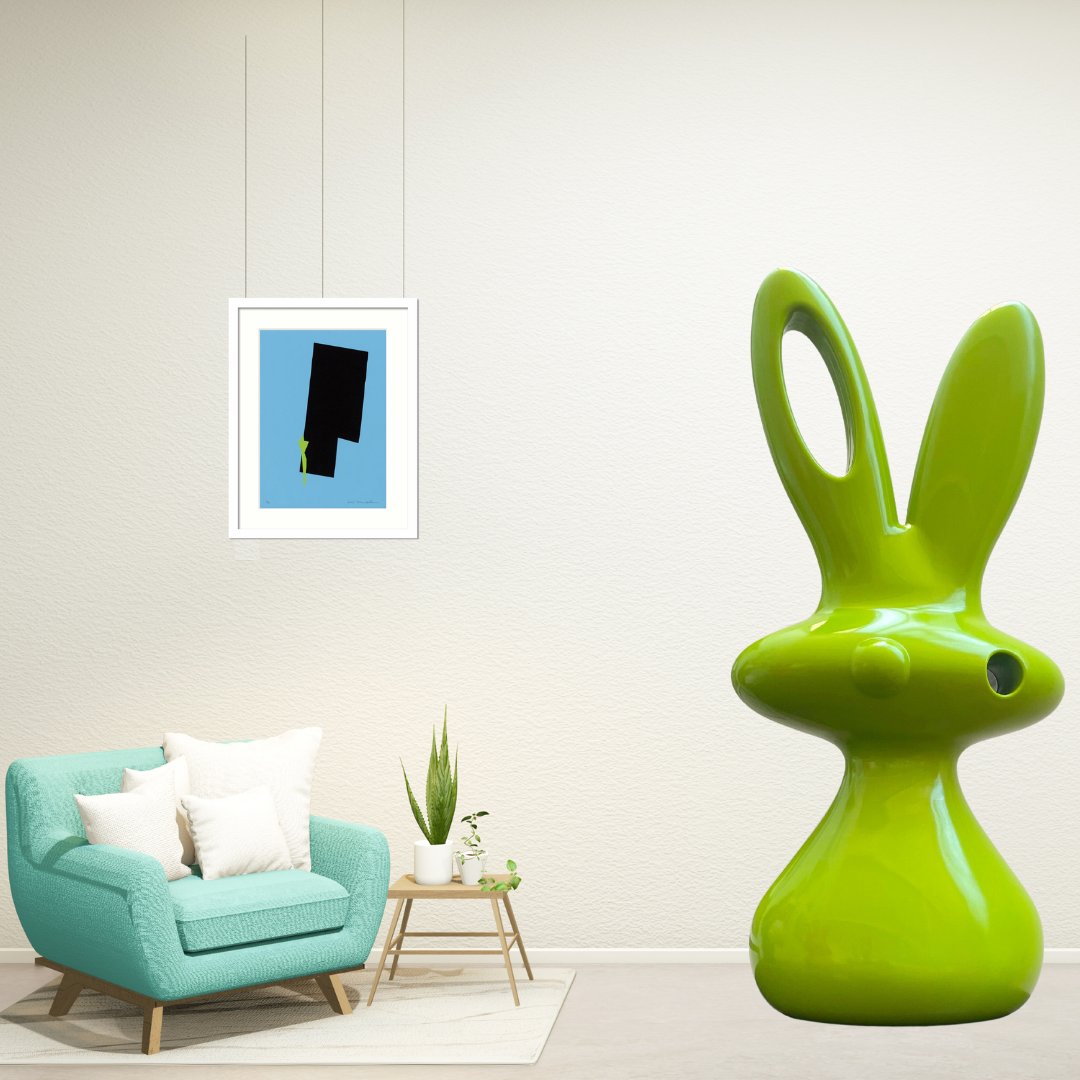 Aki Kuroda - Cosmo Bunny - lime green – Yoyo MAEGHT
