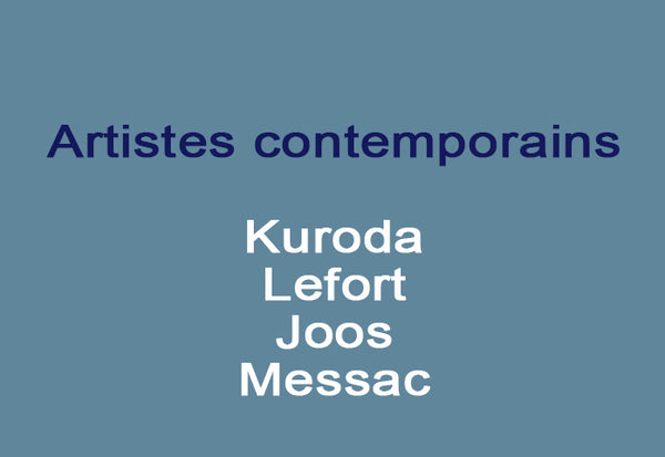 Artistes contemporains