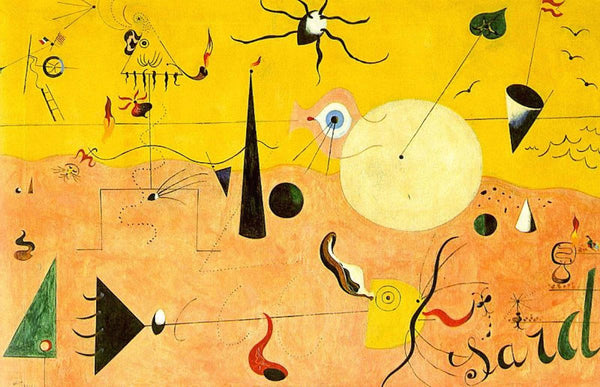 .Miró - Paysage Catalan, 1924