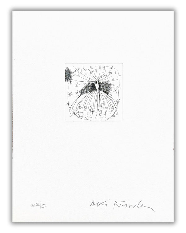 Aki Kuroda - Saint Paul the world - print