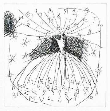 Aki Kuroda - Saint Paul the world - print