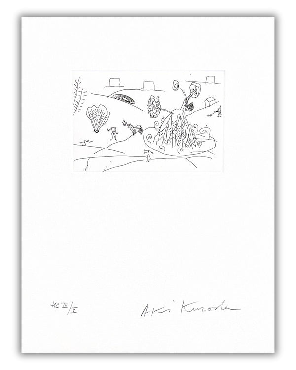 Aki Kuroda - Saint Paul the Sixth - print