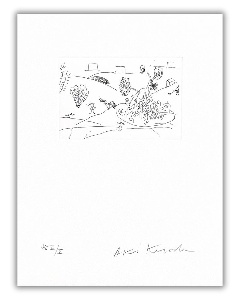 Aki Kuroda - Saint Paul the Sixth - print