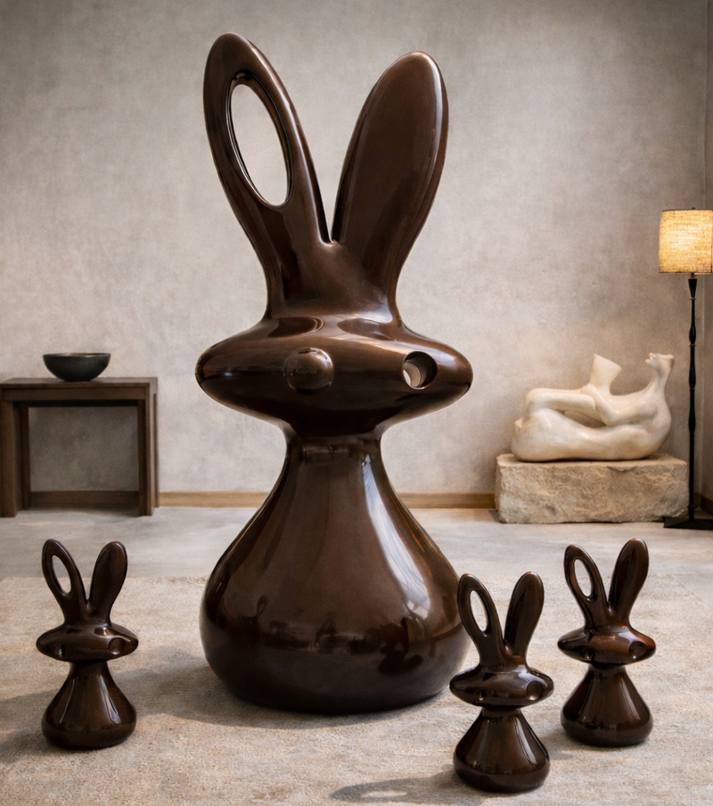 Aki Kuroda - Cosmo Bunny - brown – Yoyo MAEGHT