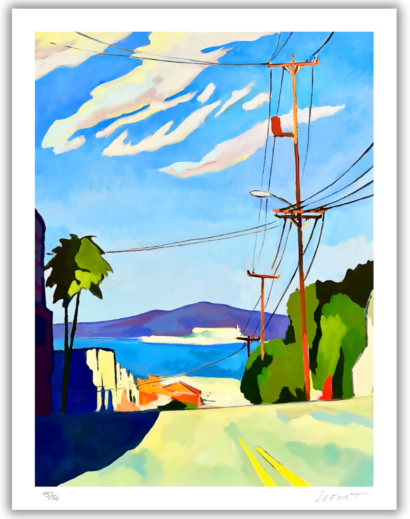 Thierry Lefort - Secret Life - print