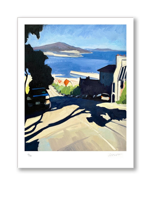 Thierry Lefort - Marina Stuff - print with black frame