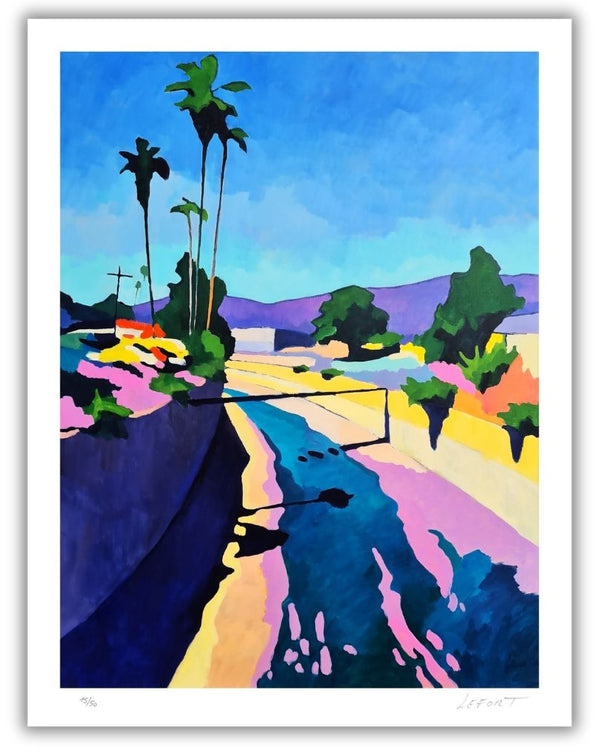 Thierry Lefort - Secret Life - estampe