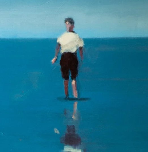 David Storey - Where the sky meets the sea - estampe avec cadre