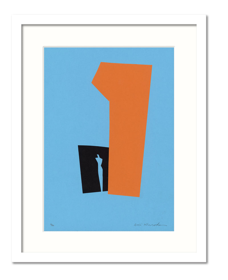 Aki Kuroda - Color 5 - print with white frame