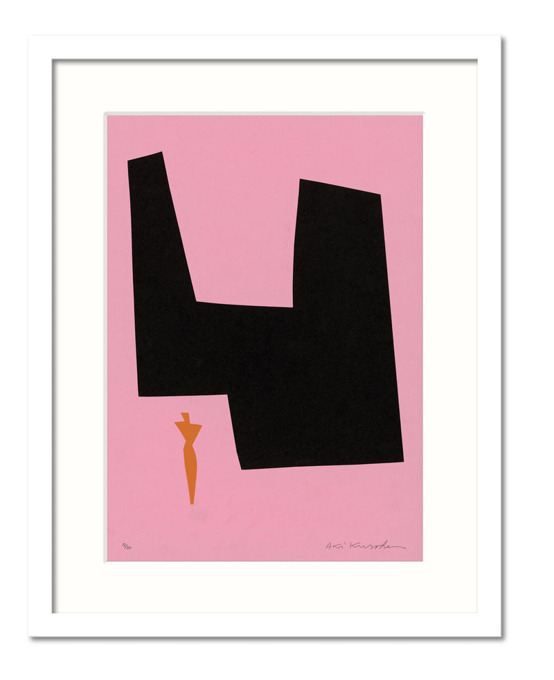 Aki Kuroda - Color 6 - print with white frame