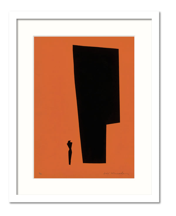 Aki Kuroda - Color 8 - estampe avec cadre blanc
