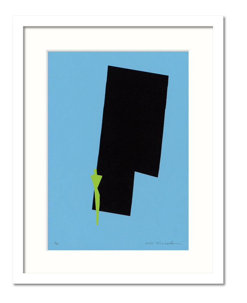 Aki Kuroda - Color 9 - print with white frame