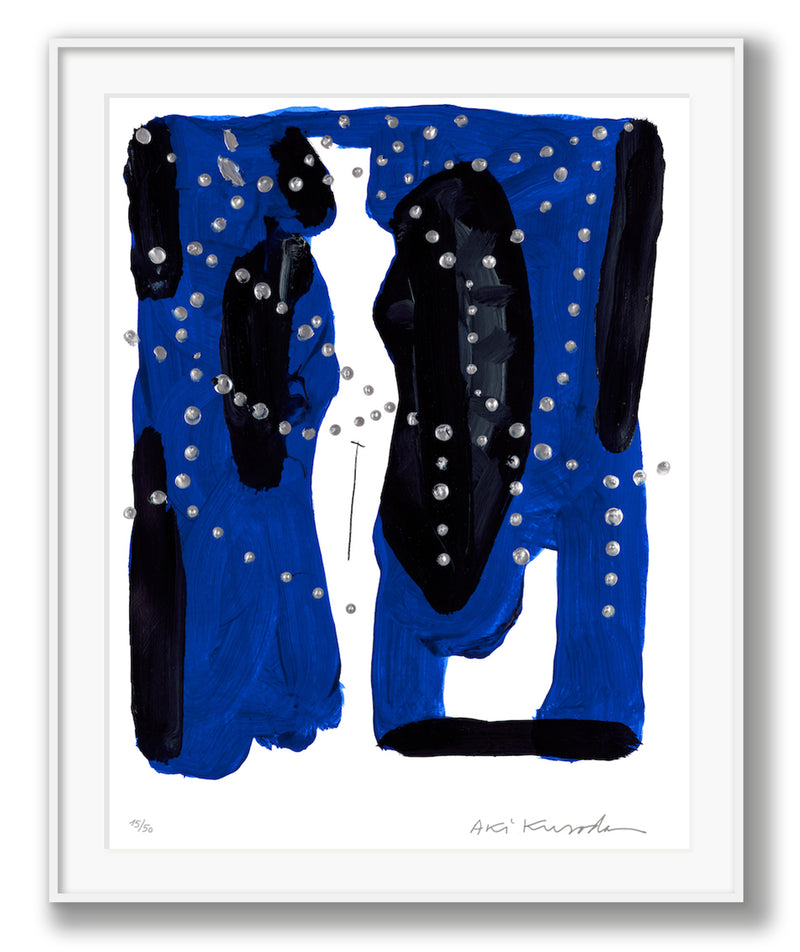 Aki Kuroda - Cosmissimo 1 - print with white frame