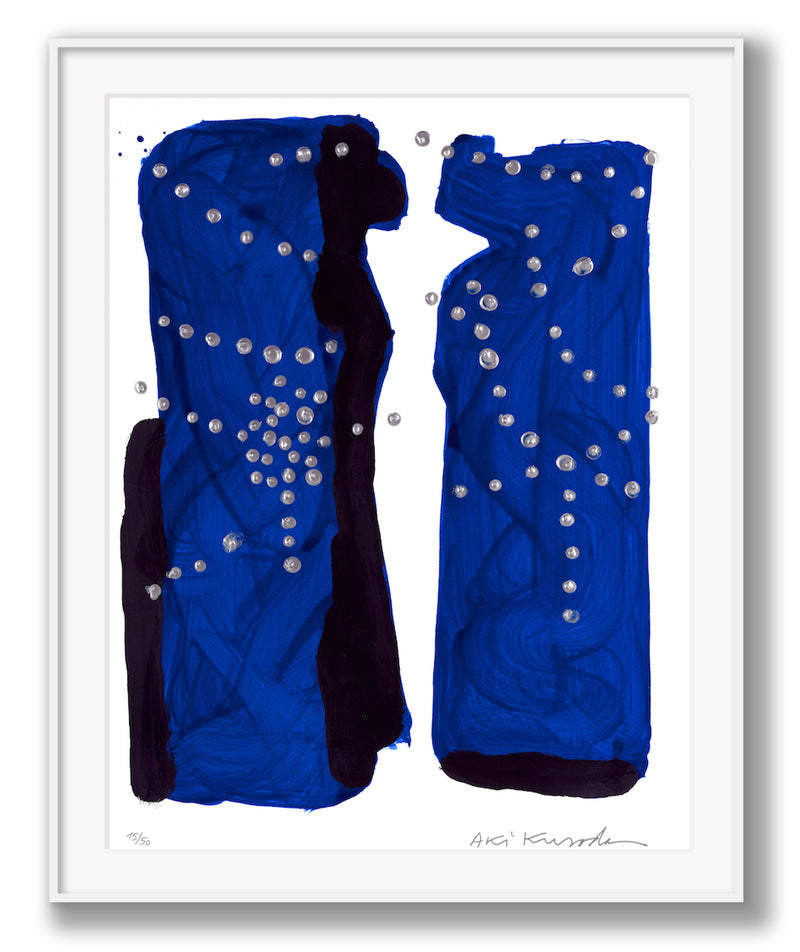 Aki Kuroda - Cosmissimo 2 - print with white frame