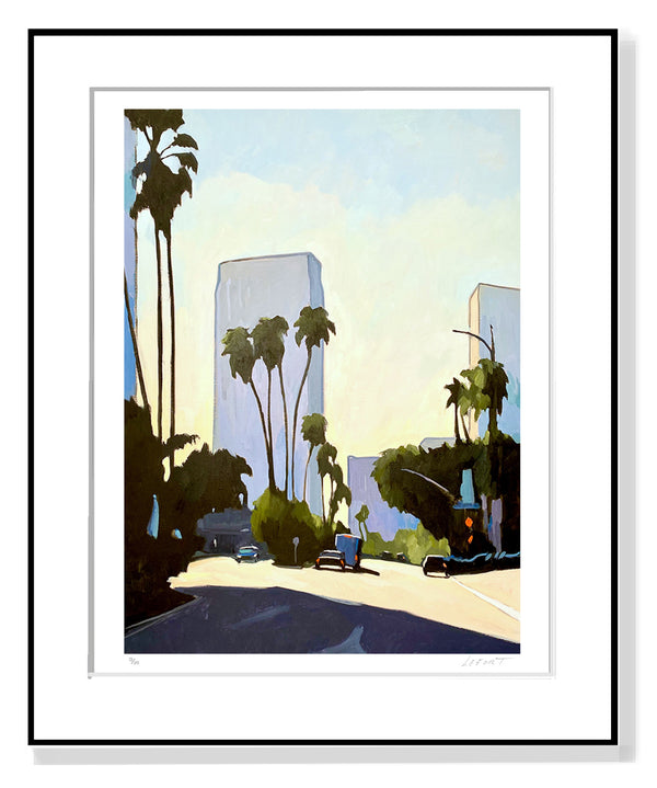 Thierry Lefort - Hollywood II - print with frame