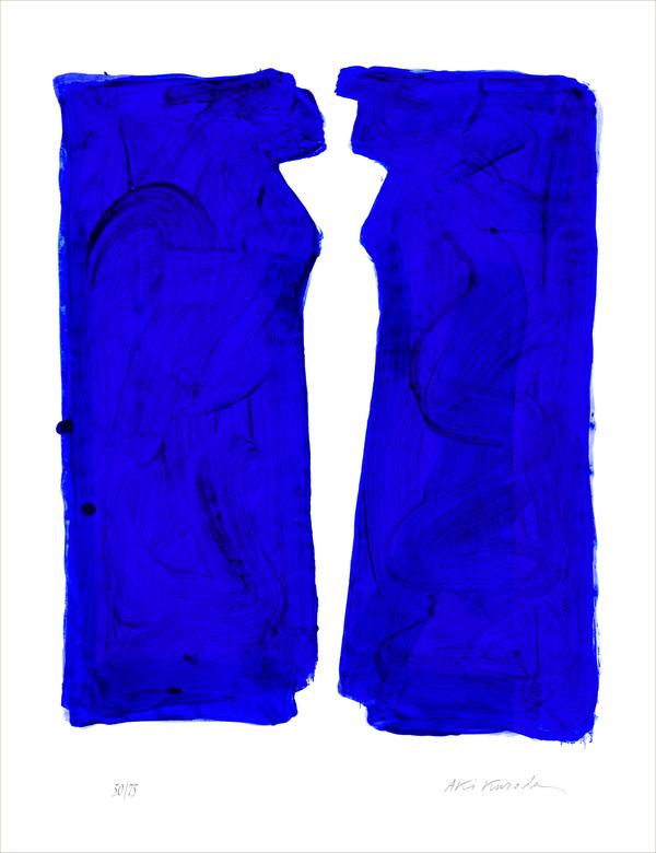 Aki Kuroda - Magic Blue - print