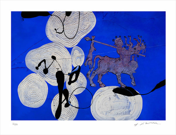 Richard Texier - Centaure - print with frame