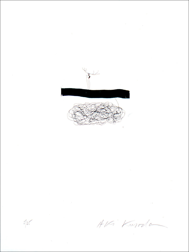 Aki Kuroda - Saint-Paul Hop! - print