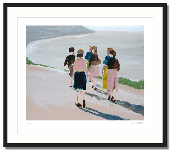 David Storey - Into the light - print with frame