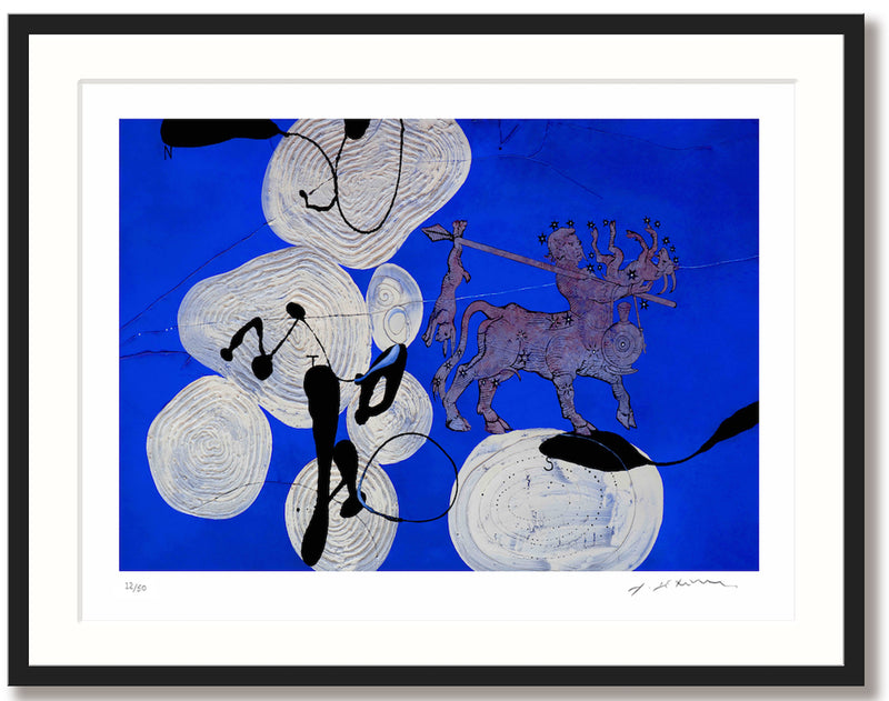 Richard Texier - Centaure - print with frame