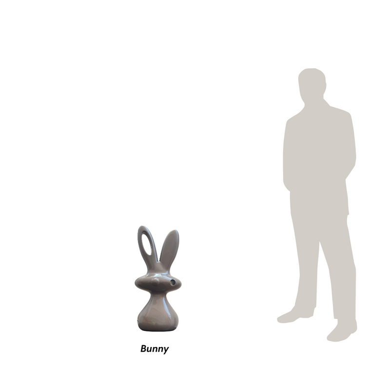 Aki Kuroda - Bunny - gris argile